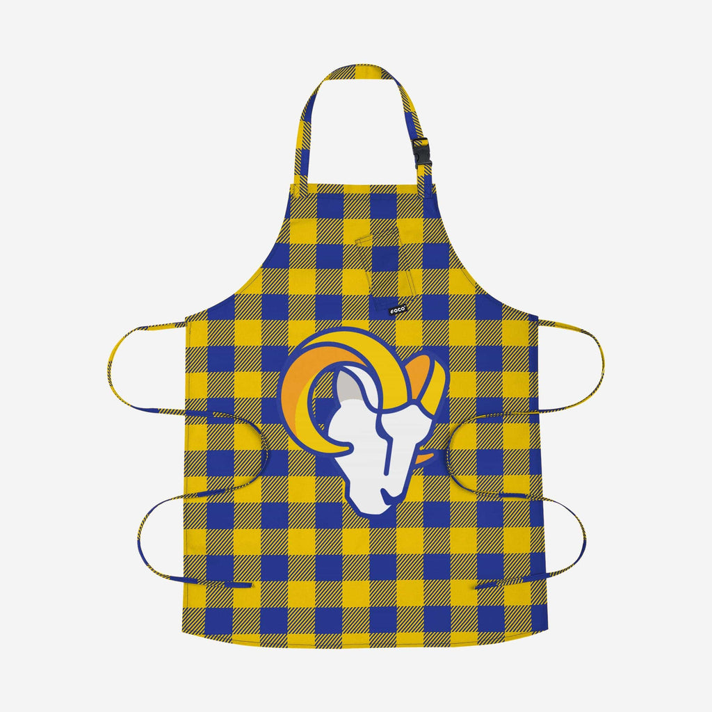 Tablier à carreaux FOCO Los Angeles Rams - Unisexe 2