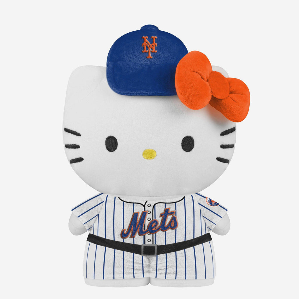 New York Mets Team Color Bow Hello Kitty® Jersey Plush FOCO