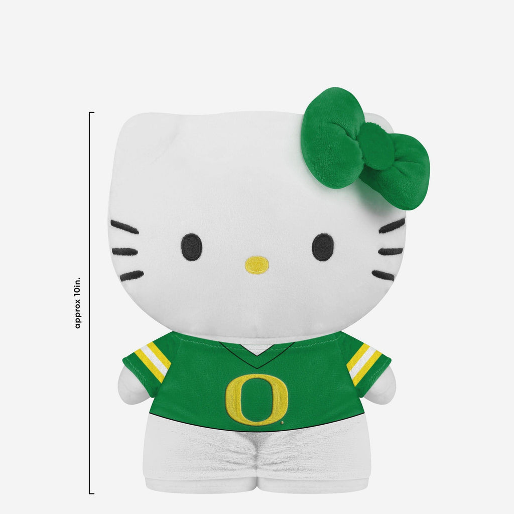 FOCO Oregon Ducks Team Color Bow Hello Kitty Jersey Plüsch 3