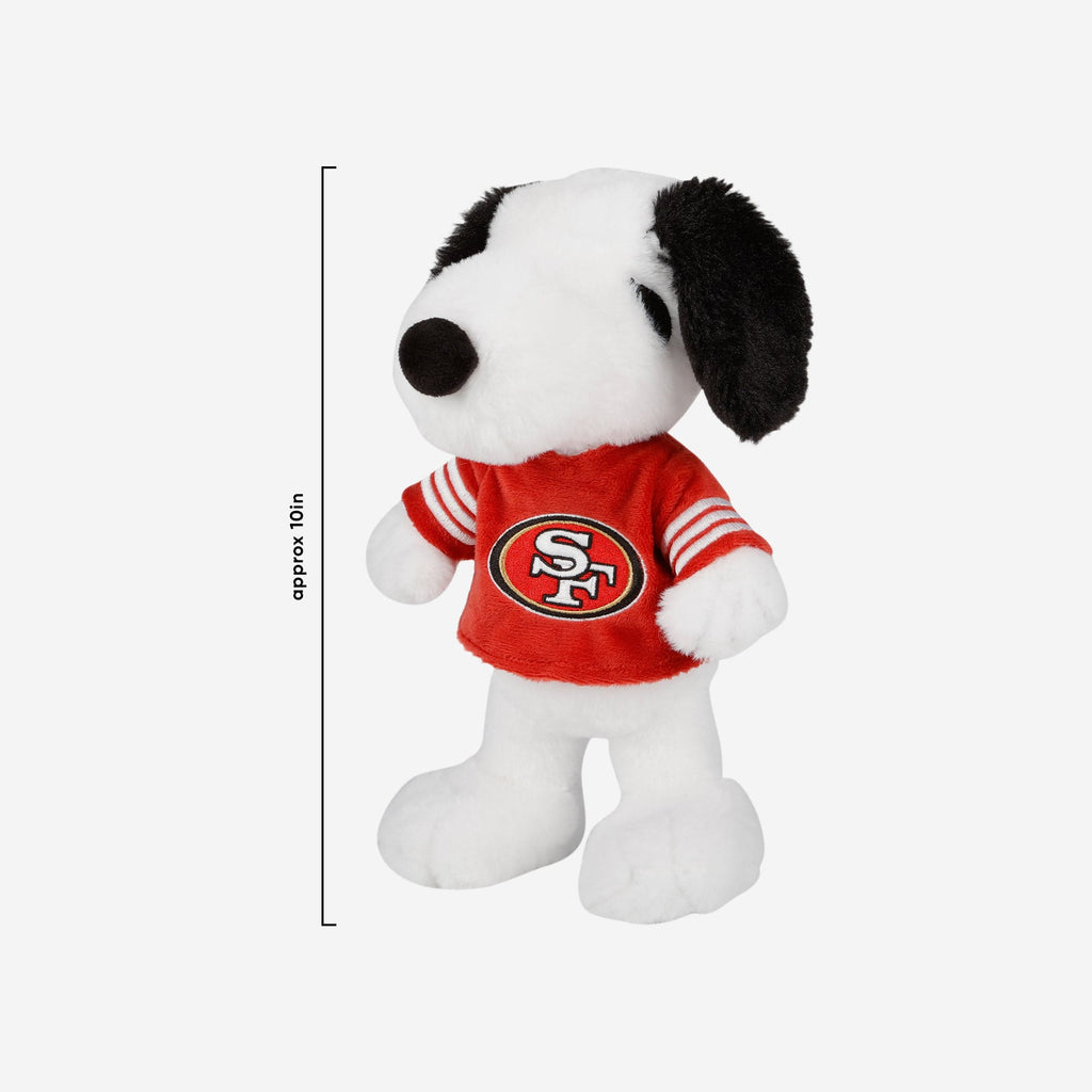 FOCO San Francisco 49ers Snoopy Plush 3
