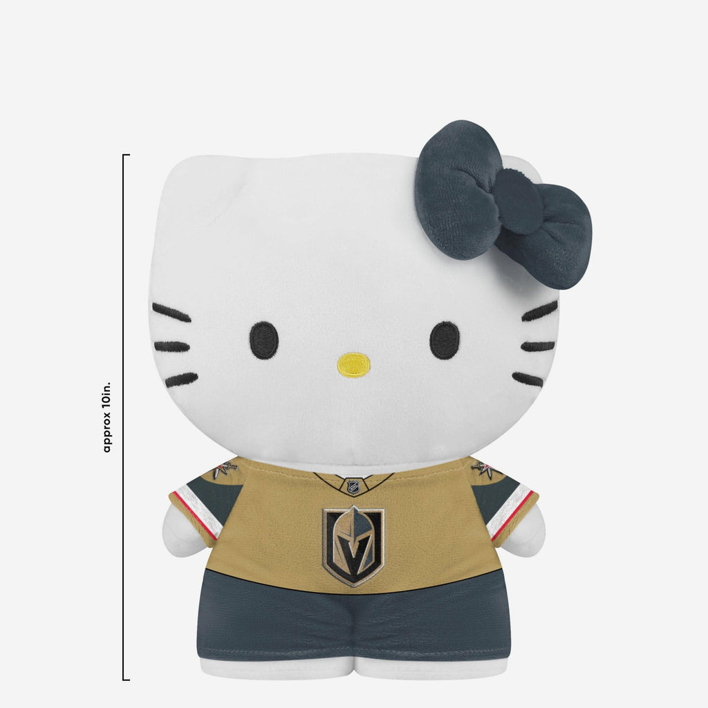 Vegas Golden Knights Team Color Bow Hello Kitty® Jersey Plush FOCO