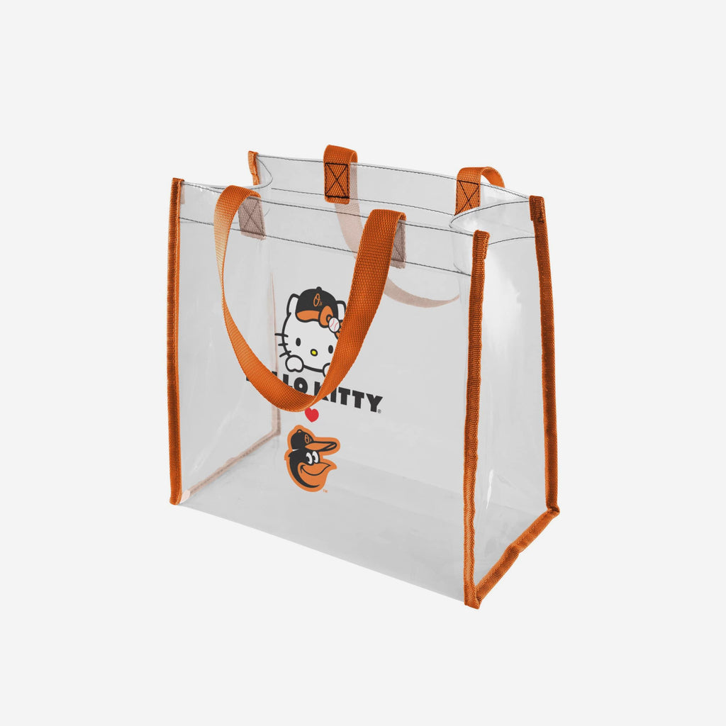 Baltimore Orioles Hello Kitty® Clear Tote Bag FOCO