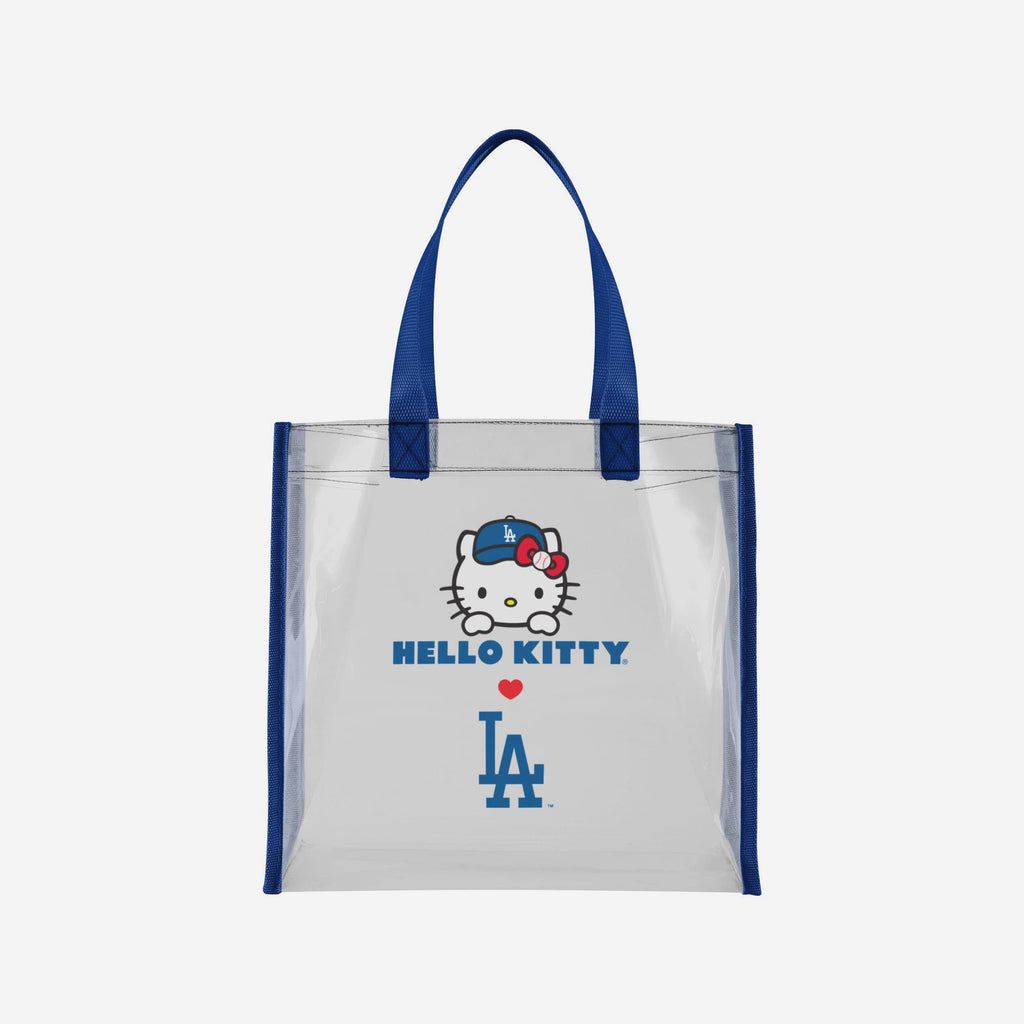 Los Angeles Dodgers Hello Kitty® Clear Tote Bag FOCO