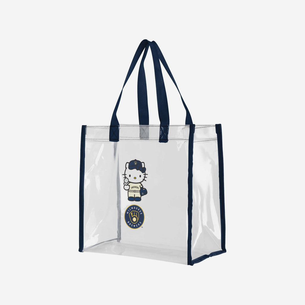 Milwaukee Brewers Hello Kitty® Clear Tote Bag FOCO