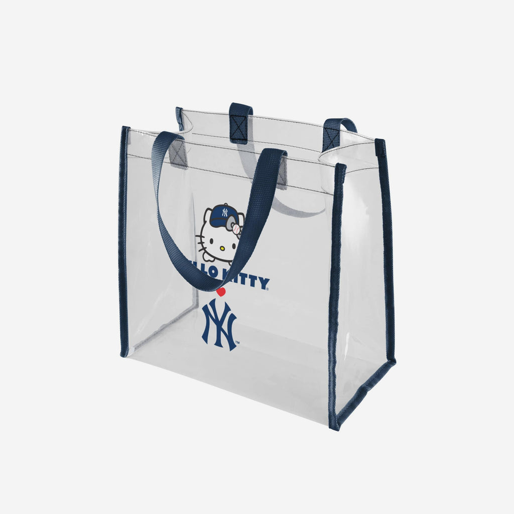 New York Yankees Hello Kitty® Clear Tote Bag FOCO