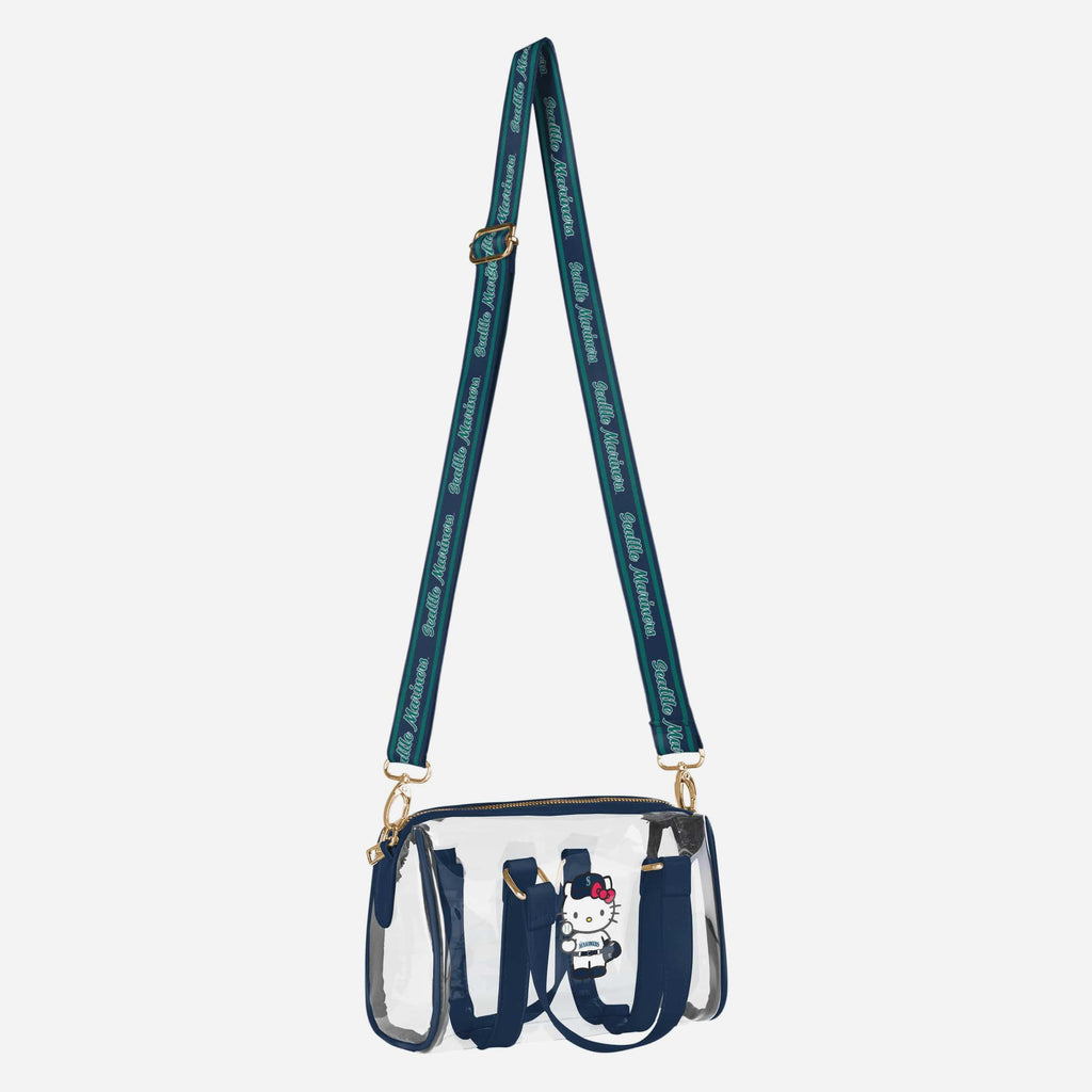hello kitty backpack mariner Seattle Mariners Hello Kitty® Clear Barrel Bag