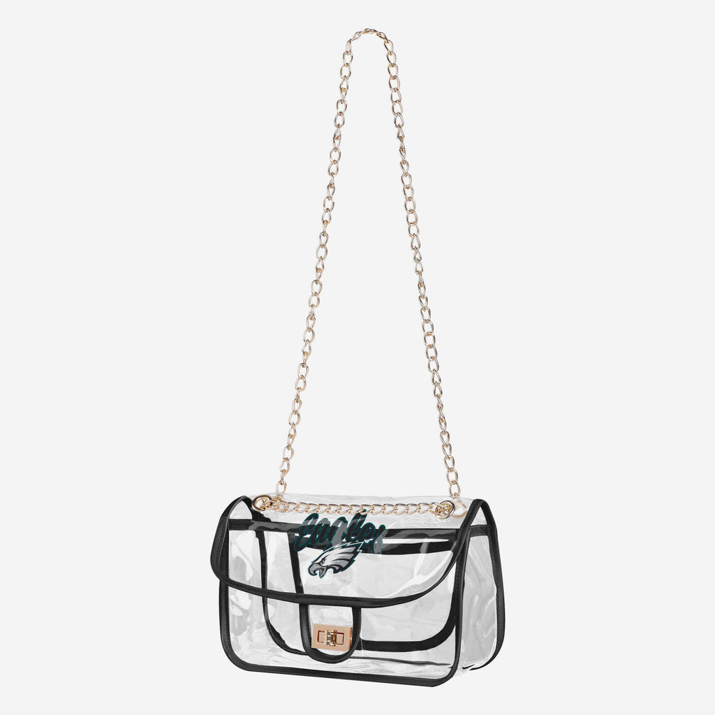 FOCO Philadelphia Eagles Sac Bandoulière Transparent 3