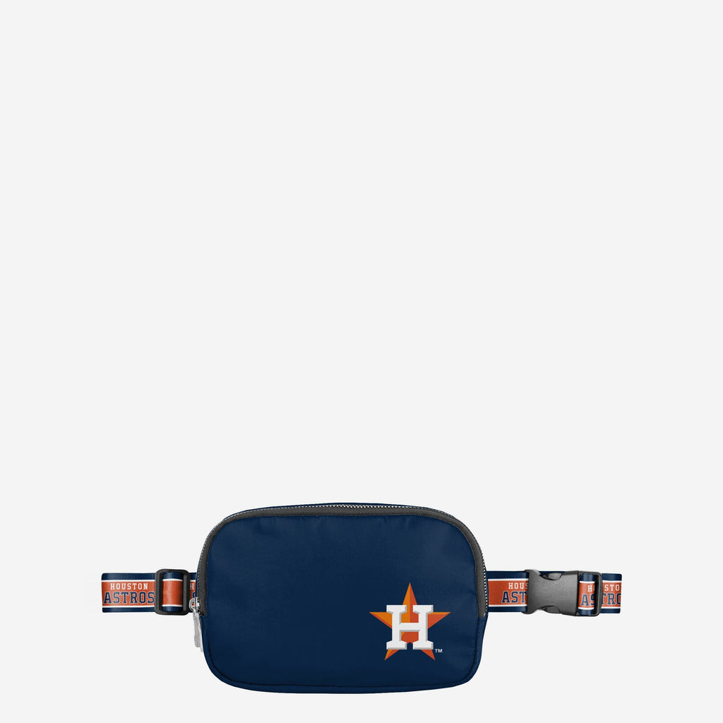 Houston Astros Team Wordmark Crossbody Belt Bag FOCO - FOCO.com