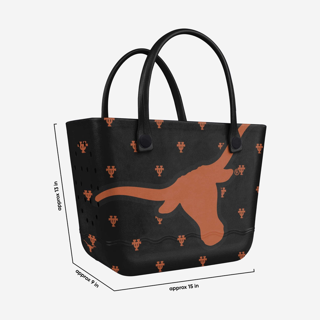 FOCO Texas Longhorns Big Logo Mini Print Tailgate Tote Bag Unisex 4