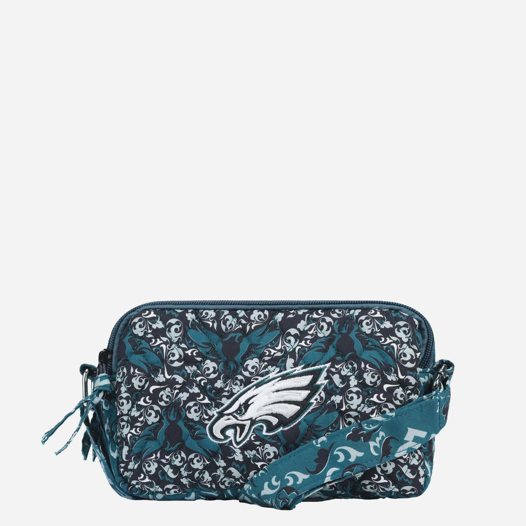 Philadelphia Eagles Quilted Crossbody Bag FOCO