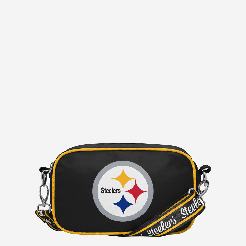 Pittsburgh Steelers Team Logo Crossbody Bag FOCO - FOCO.com