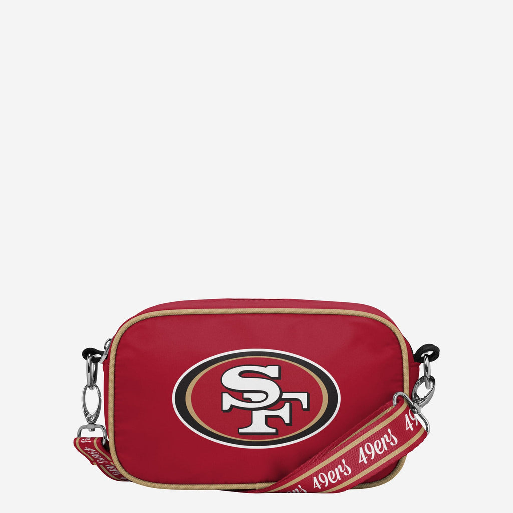 San Francisco 49ers Team Logo Crossbody Bag FOCO - FOCO.com