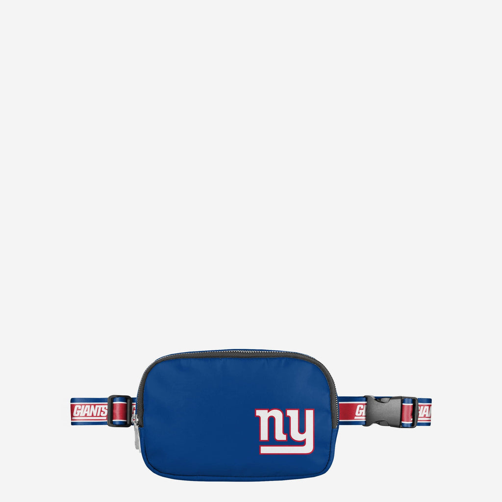 New York Giants Team Wordmark Crossbody Belt Bag FOCO - FOCO.com