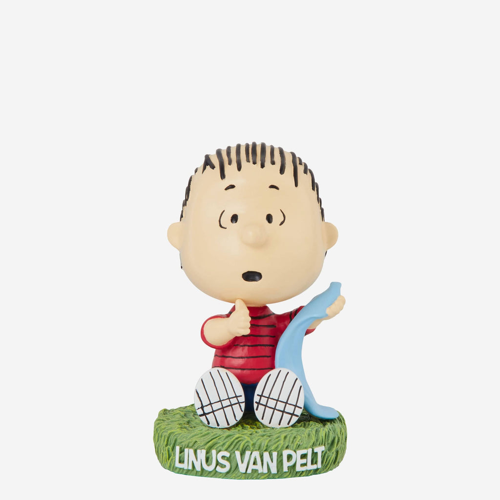 Linus Van Pelt Peanuts Mini Bighead Bobblehead FOCO