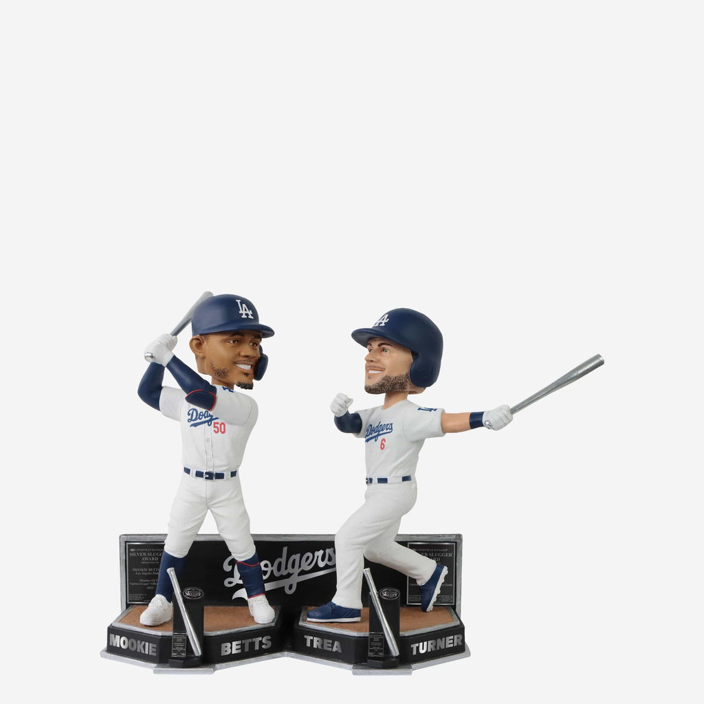 Mookie Betts & Trea Turner Los Angeles Dodgers 2022 Silver Slugger