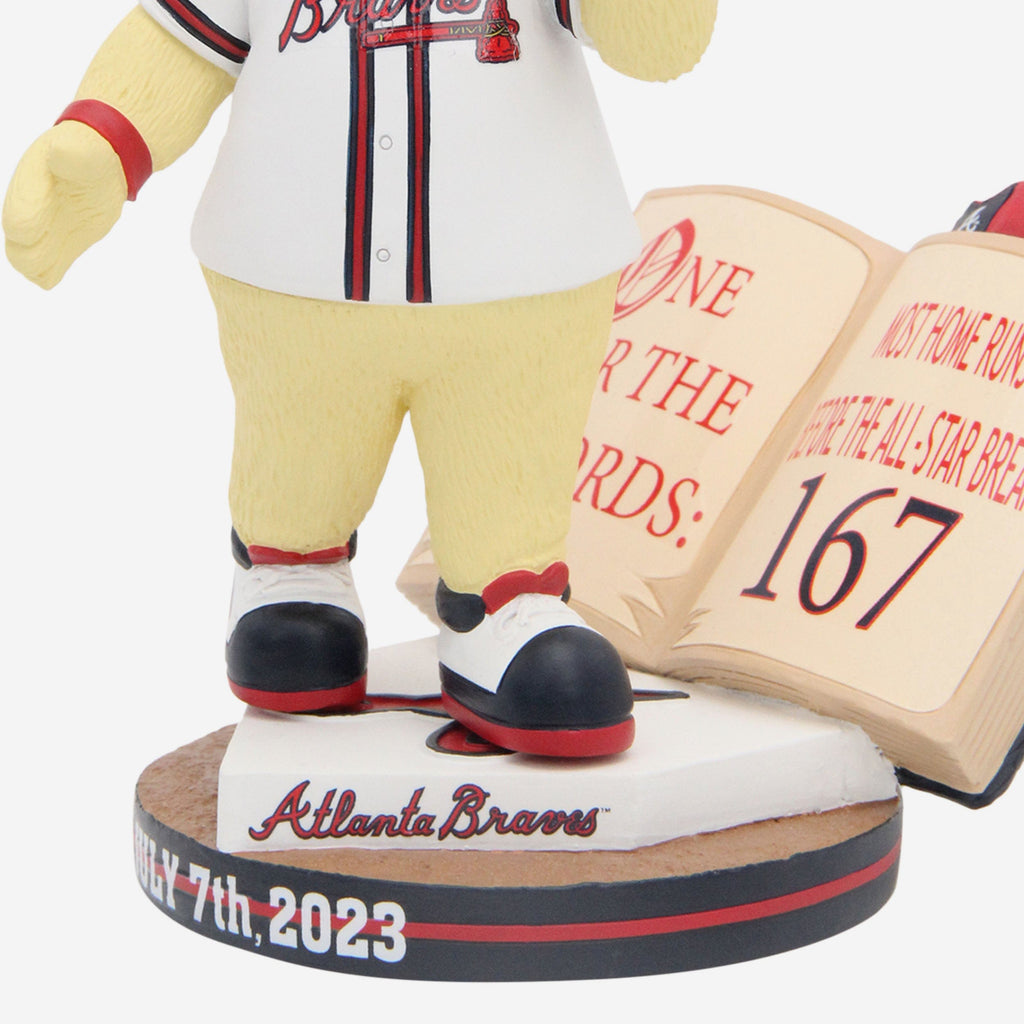 Blooper Atlanta Braves First Half Home Run Record Mascot Bobblehead FOCO