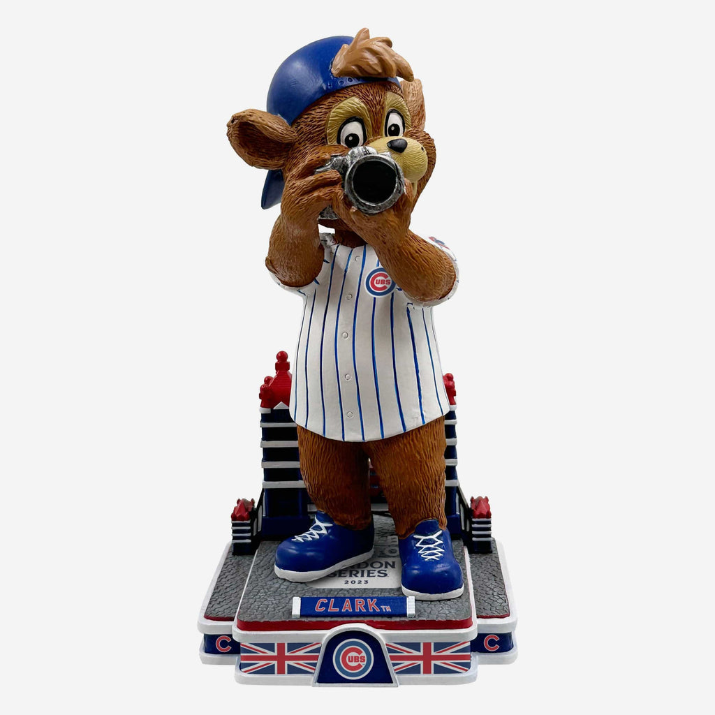 Clark Chicago Cubs 2023 MLB London Series Mascot Bobblehead FOCO
