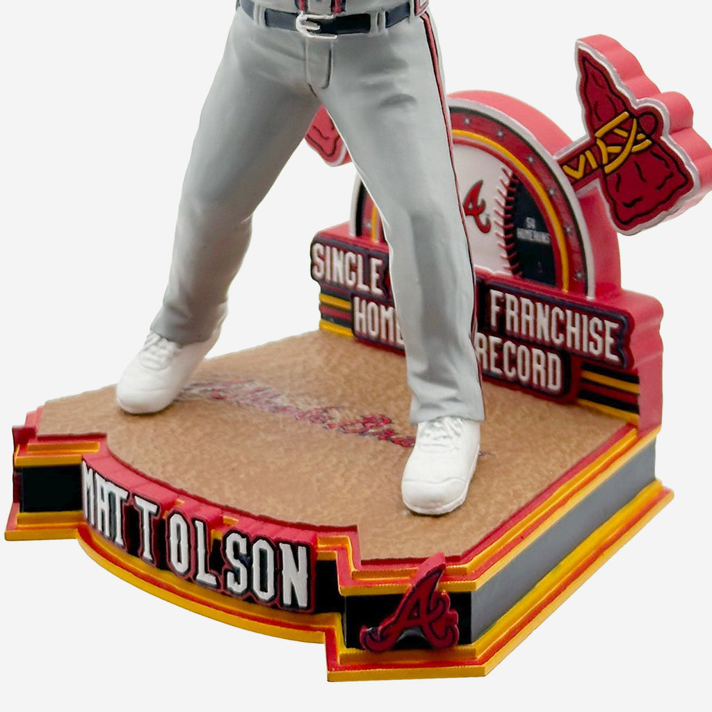 Matt Olson Atlanta Braves Franchise SingleSeason Home Run Record Bobb FOCO