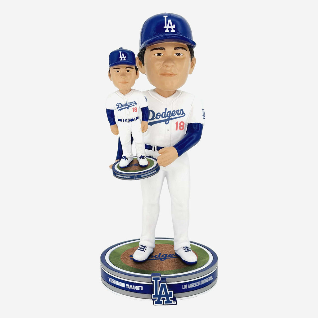 Yoshinobu Yamamato Los Angeles Dodgers Bobble Dubblz Bobblehead FOCO