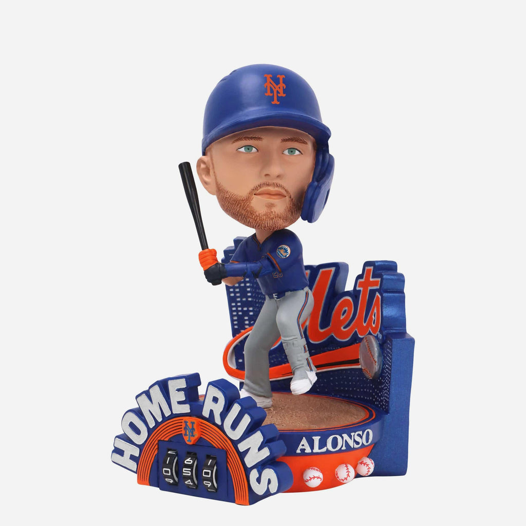 ニューヨーク・メッツ　ピート・アロンソ　ボブルヘッドFOCO Pete Alonso New York Mets Home Run Counter Medium Bighead