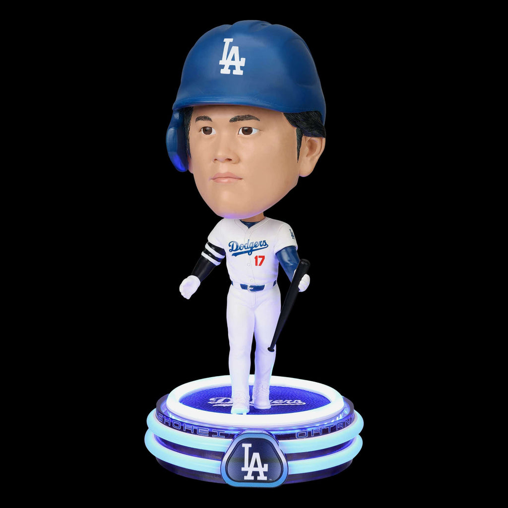 Shohei Ohtani Los Angeles Dodgers LED Neon Bighead Bobblehead FOCO