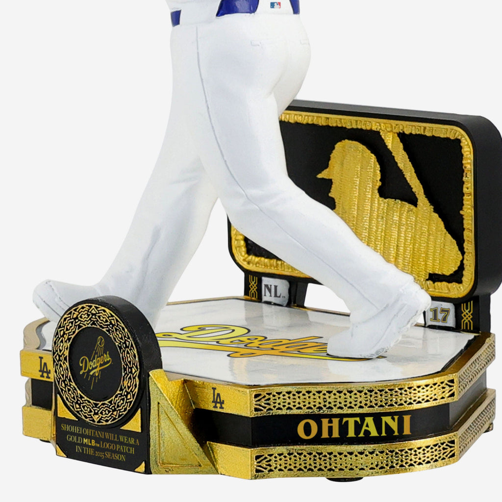 FOCO Shohei Ohtani Los Angeles Dodgers Gold Rush Wackelfigur 4