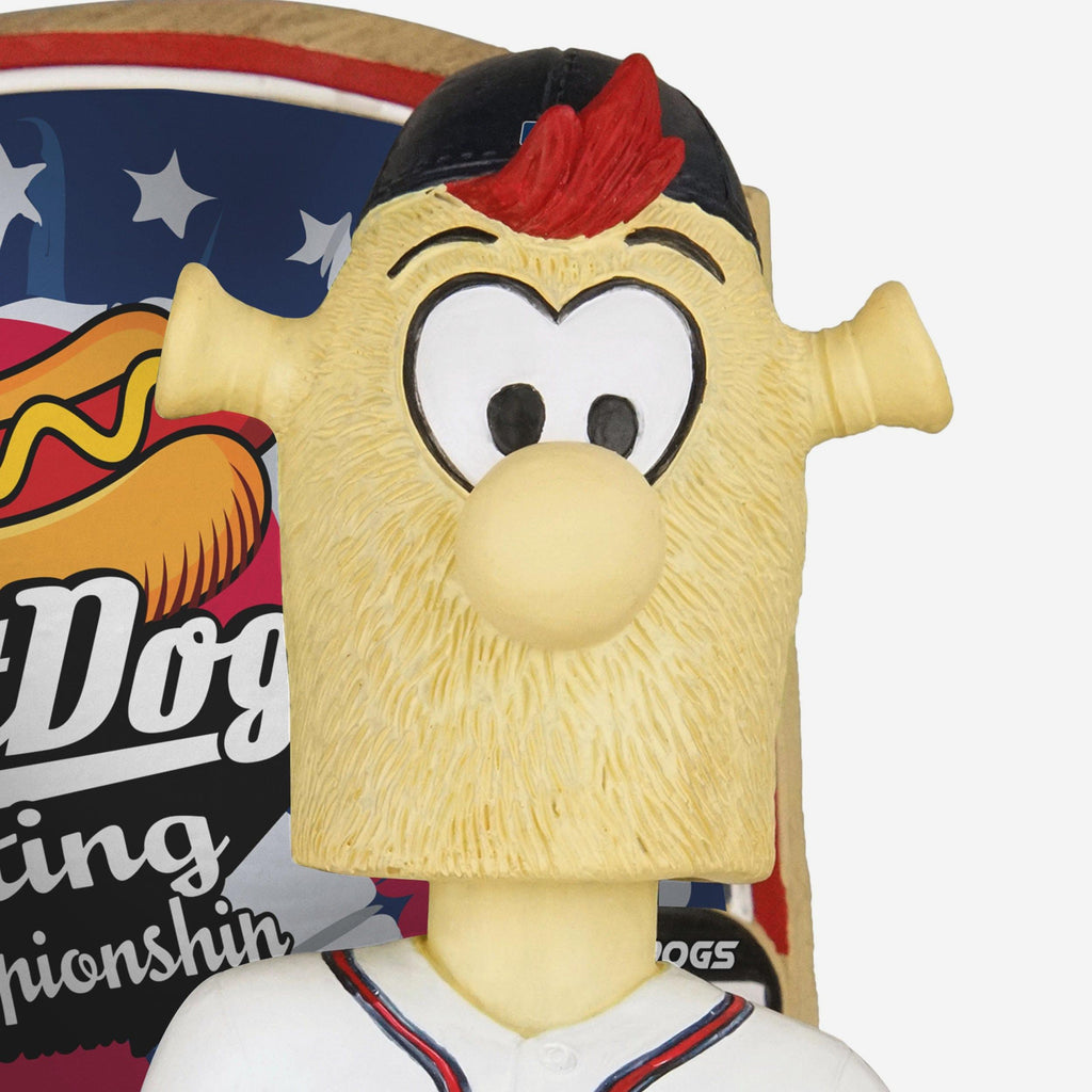 c*o様 LOG KIT Sasebo Burger ボブルヘッド フィギュア Blooper Atlanta Braves Hot Dog Eating Contest Bobblehead FOCO