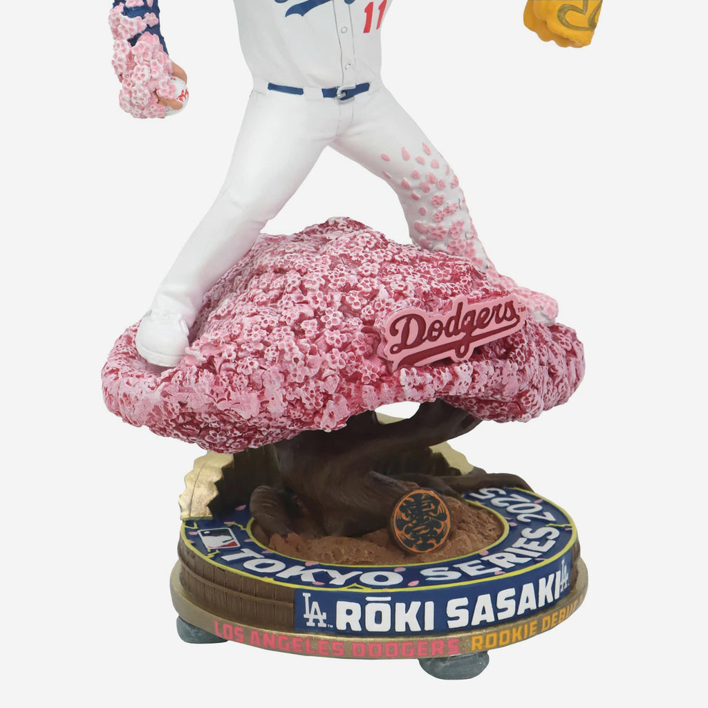 Roki Sasaki Los Angeles Dodgers Major League Debut Bobblehead FOCO