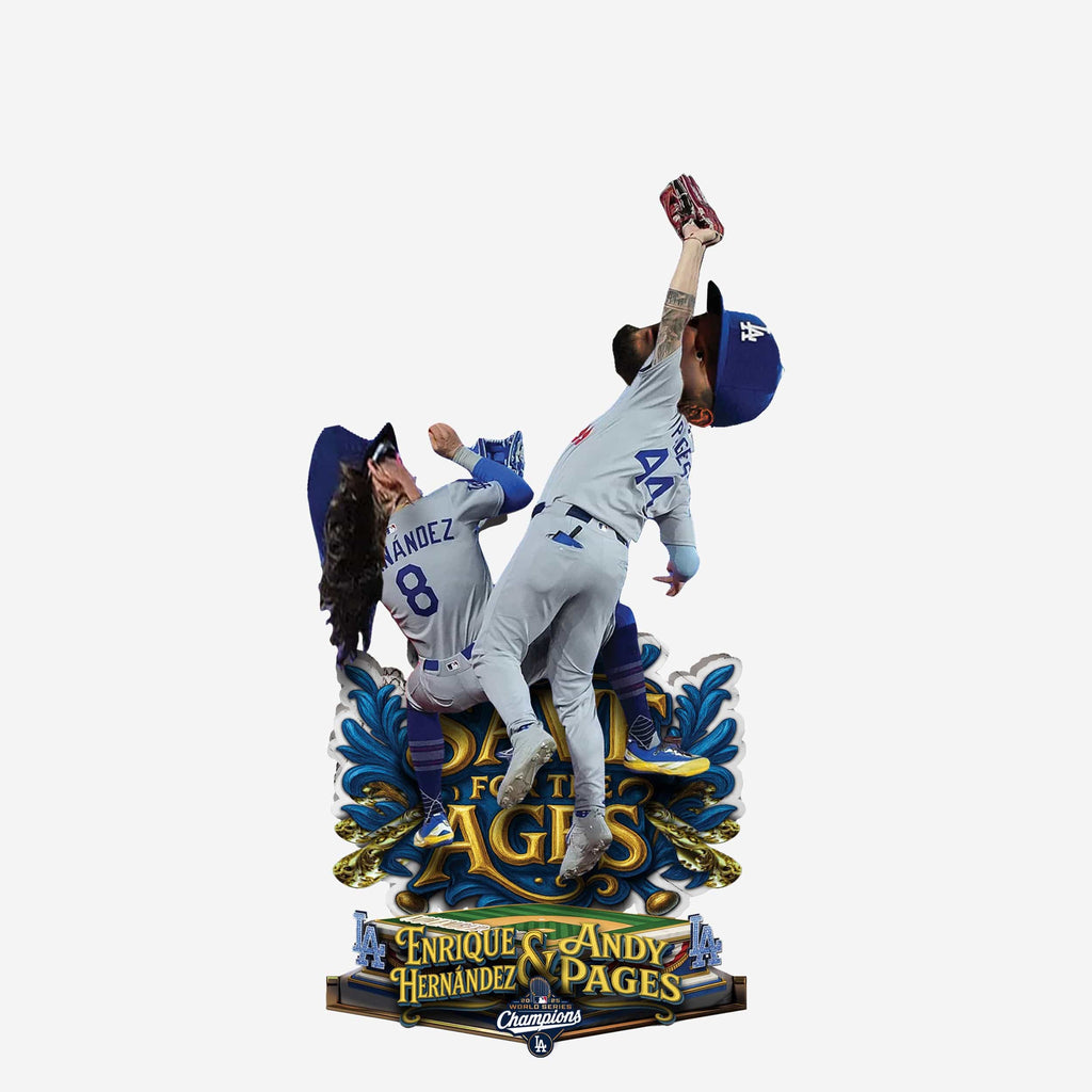 Andy Pages & Kike Hernandez Los Angeles Dodgers 2025 World Series