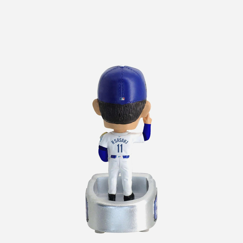 Roki Sasaki Los Angeles Dodgers 2025 World Series Champions Mini
