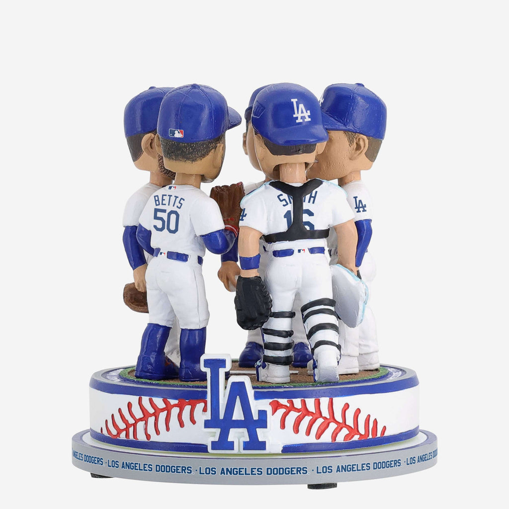 Los Angeles Dodgers Mound Visit Spinner Mini Bobblehead Scene FOCO