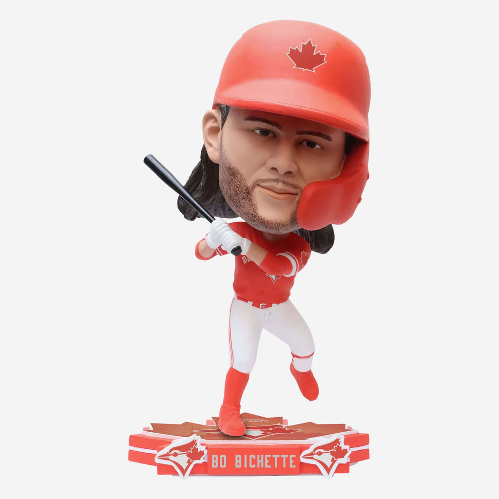 Bo Bichette Toronto Blue Jays Canada Day Uniform Bighead Bobblehead FOCO