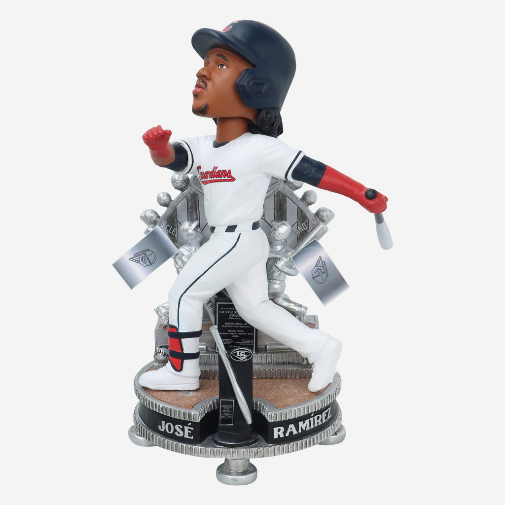 Jose Ramirez Cleveland Guardians 2024 Silver Slugger Bobblehead FOCO