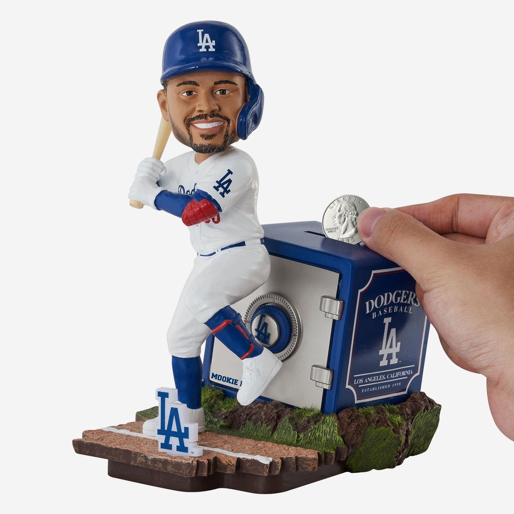 Mookie Betts Los Angeles Dodgers Bank Bobblehead FOCO