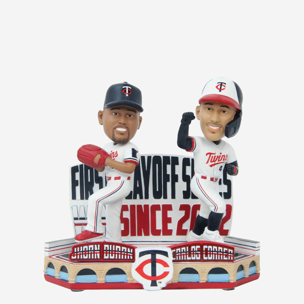 FOCO Carlos Correa & Jhoan Duran Minnesota Twins Dual Bobblehead 2