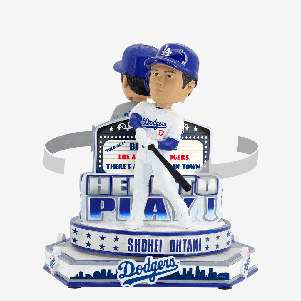 大谷翔平 OHTANI DOUBLE BOBBLEHEAD Los Angeles Angels “DOUBLE