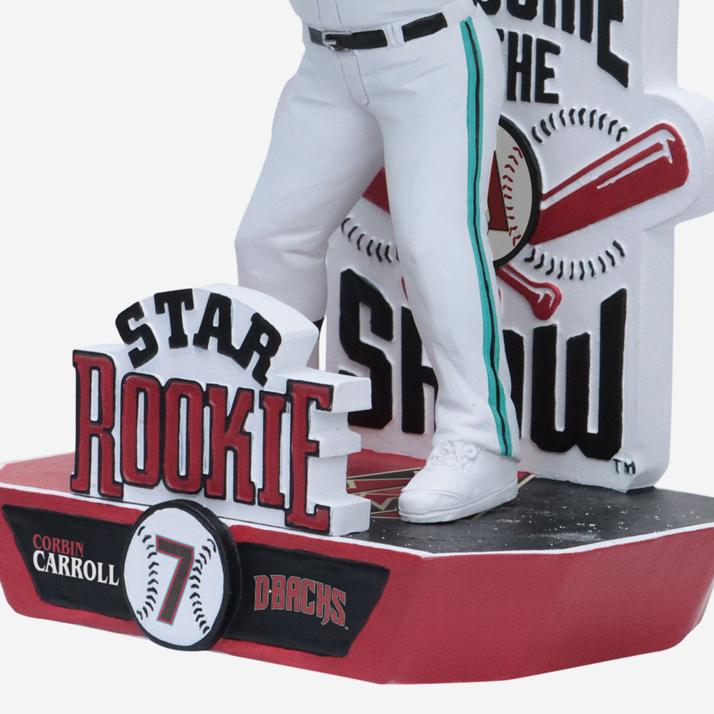 Corbin Carroll ボブルヘッド ルーキー・オブ・ザ・イヤー Corbin Carroll 2023 and 2025 Diamondbacks Rookie Season Star