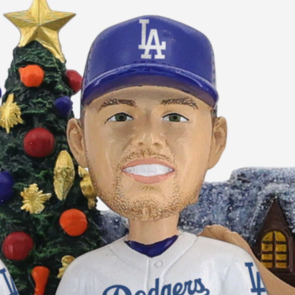 FOCO Los Angeles Dodgers Christmas Carol Mini Wackelfiguren-Szene 4