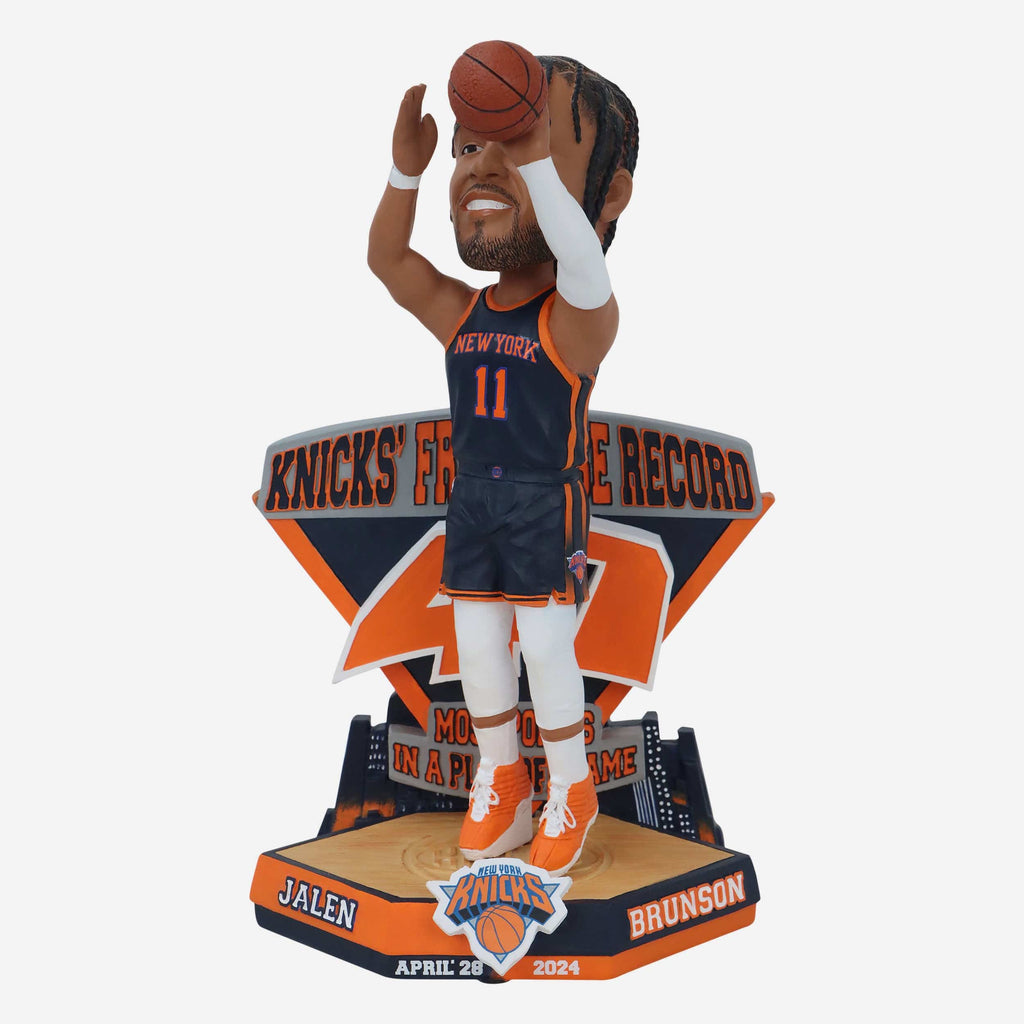 ジェイレン ブランソン ボブルヘッド ニューヨーク ニックス Jalen Brunson New York Knicks 2024 City Jersey Bobblehead FOCO