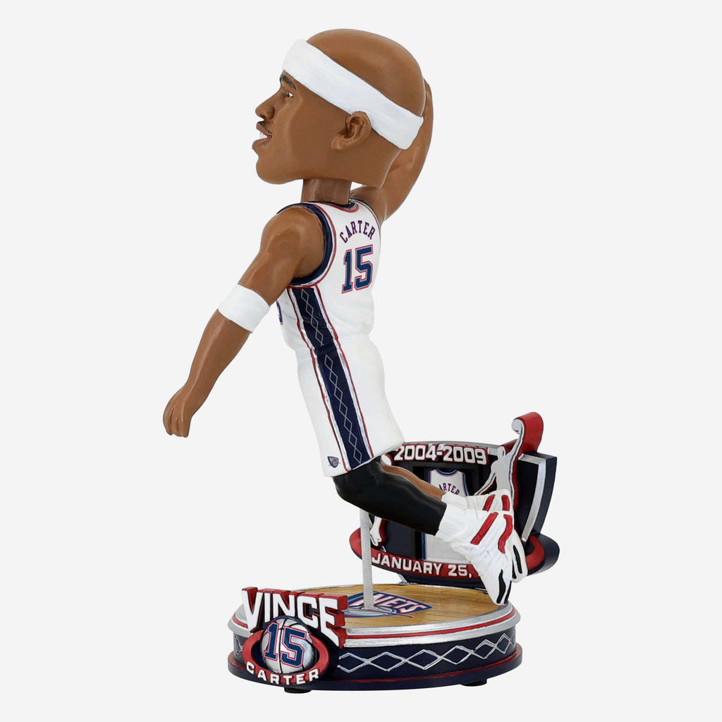 FOCO Vince Carter New Jersey Nets Jersey Retirement Wackelkopf 4