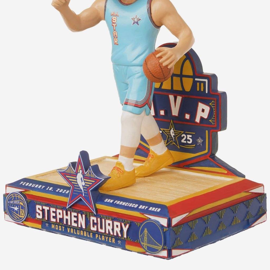 Steph Curry Golden State Warriors 2025 NBA All-Star MVP Bobblehead