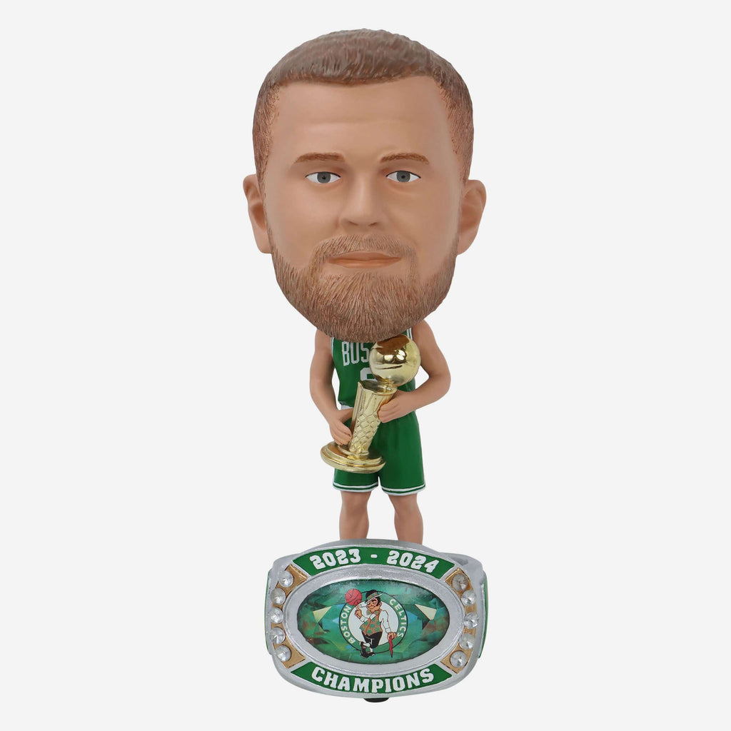 Kristaps Porzingis Boston Celtics 2024 NBA Champions Ring Base