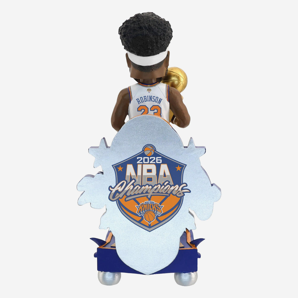 Mitchell Robinson New York Knicks 2026 NBA Champions Celebration