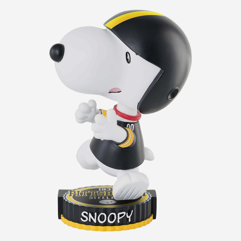 Pittsburgh Steelers Snoopy Peanuts Bighead Bobblehead FOCO
