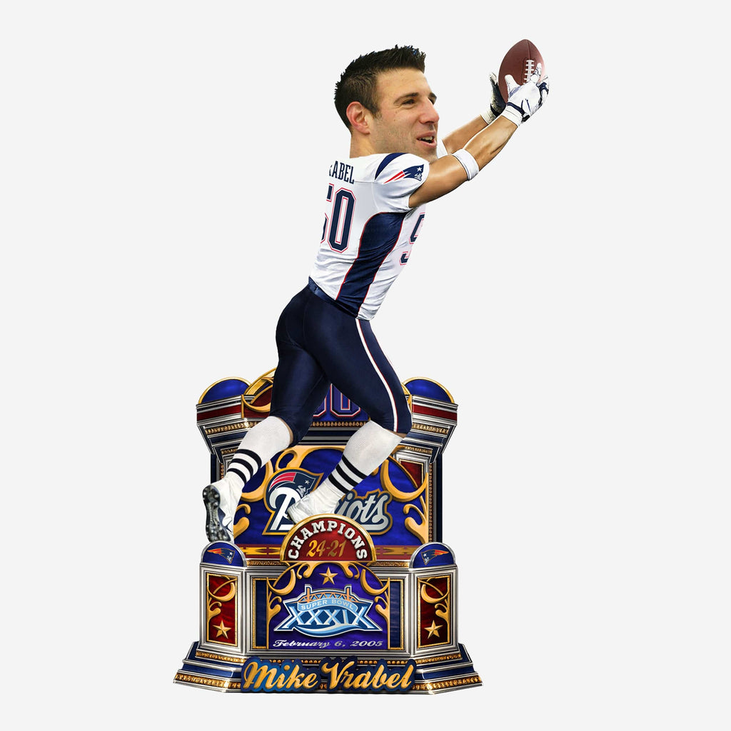 FOCO Mike Vrabel New England Patriots Super Bowl XXXIX Bobblehead 2