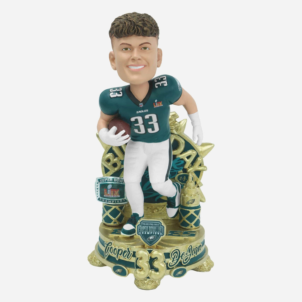 Cooper DeJean Philadelphia Eagles Super Bowl LIX Champions Birthday Pi FOCO