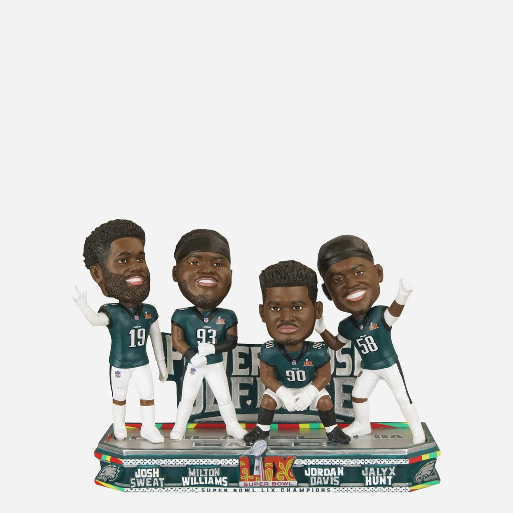 Philadelphia Eagles Super Bowl LIX Champions Power House Defense Mini FOCO
