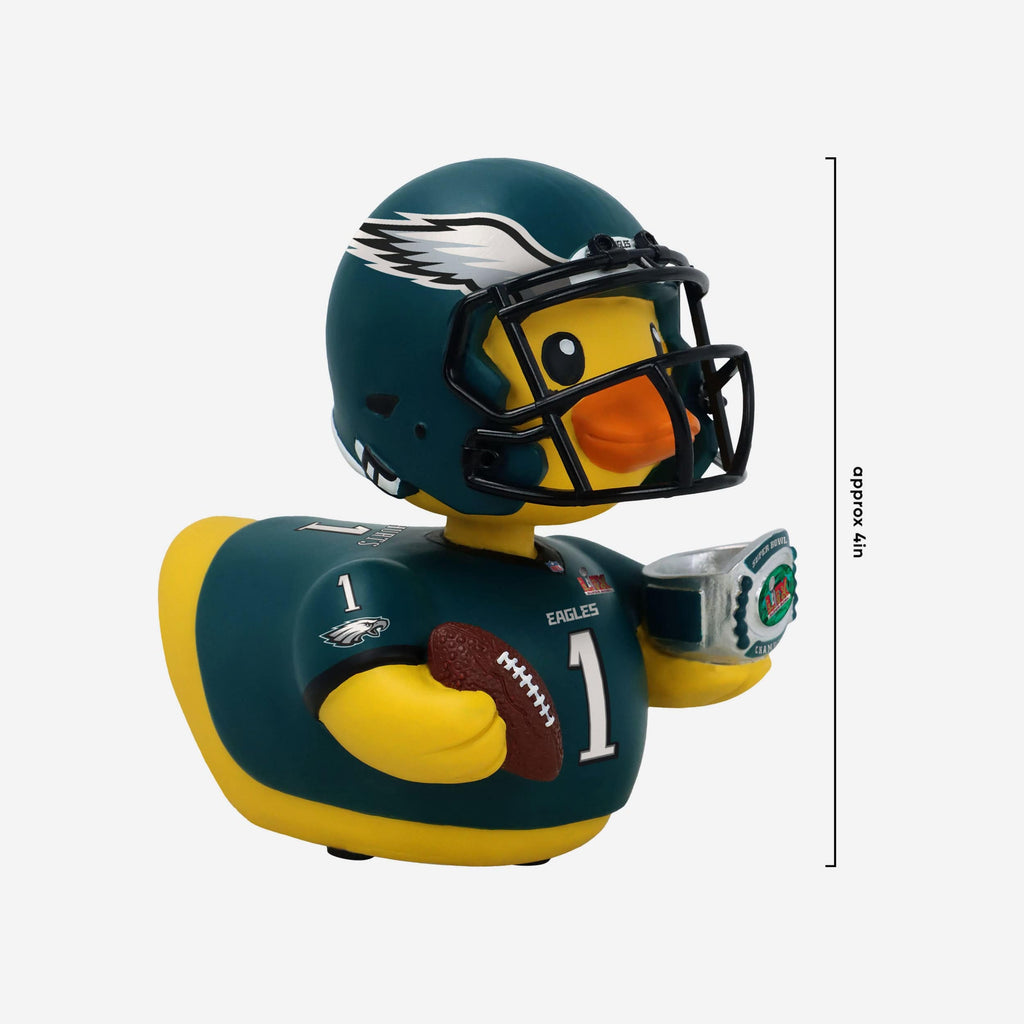 Jalen Hurts Philadelphia Eagles Super Bowl LIX Champions Player Bobble FOCO