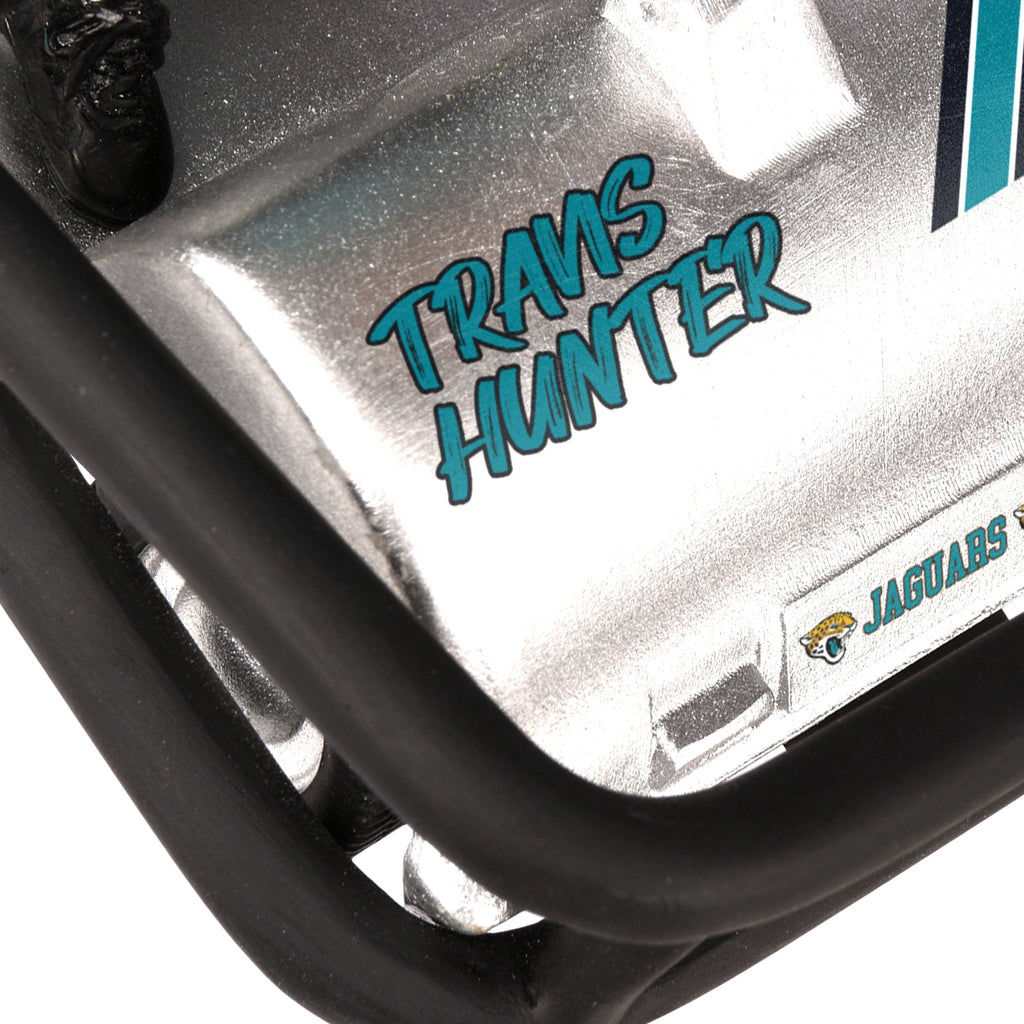FOCO Travis Hunter Jacksonville Jaguars Helmet Cart Bobblehead 4