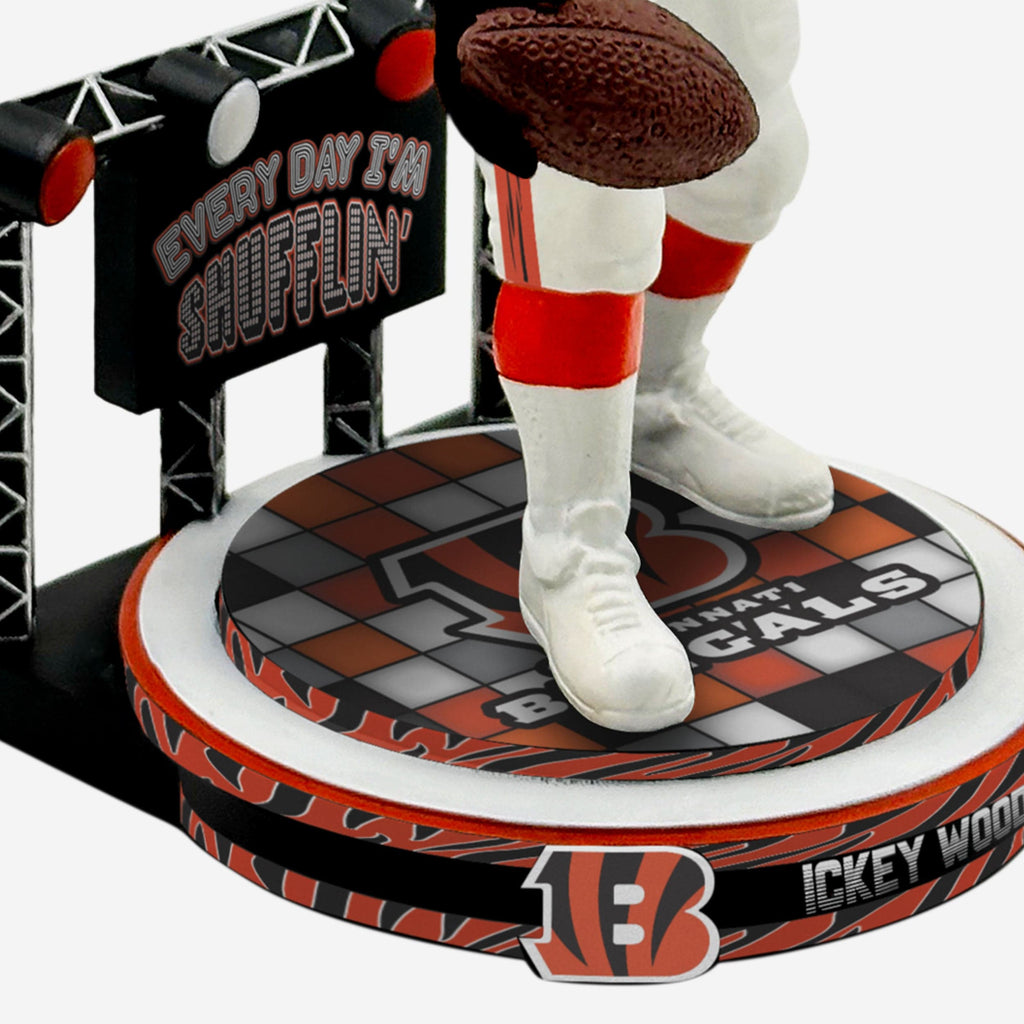 Ickey Woods Cincinnati Bengals Ickey Shuffle Bobblehead FOCO